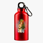 Металлическая бутылка 400 мл UV-DTF