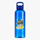 Прозрачная спортивная бутылка