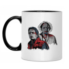 Кружка двухцветная