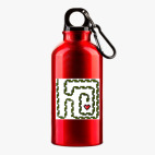 Металлическая бутылка 400 мл UV-DTF