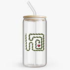 Банка с бамбуковой крышкой