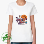 Женская футболка органик