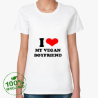 Женская футболка органик