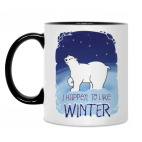 Кружка двухцветная