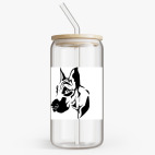 Банка с бамбуковой крышкой