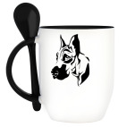 Кружка с ложкой