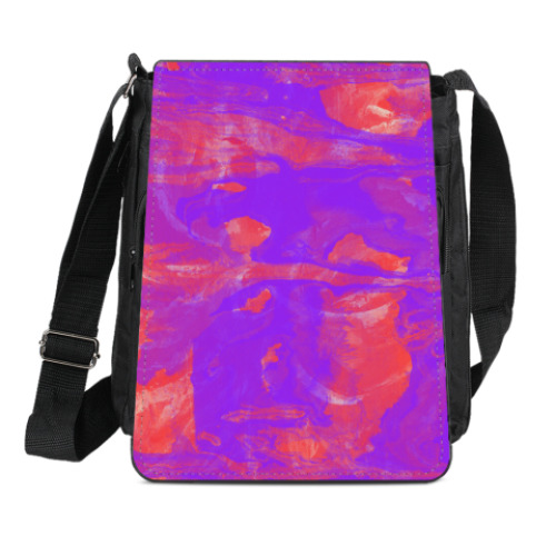 Сумка-планшет с принтом Яркие впечатления