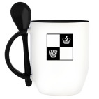 Кружка с ложкой