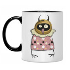 Кружка двухцветная