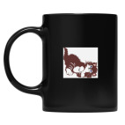 Кружка цветная UV-DTF