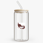 Банка с бамбуковой крышкой