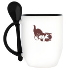 Кружка с ложкой