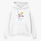 Толстовка худи оверсайз