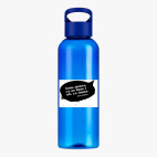 Прозрачная спортивная бутылка