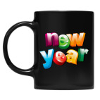 Кружка цветная UV-DTF