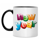 Кружка двухцветная