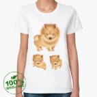 Женская футболка органик