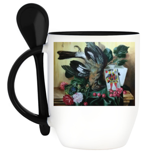 Кружка с ложкой После охоты