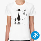 Женская спортивная футболка