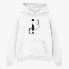 Толстовка худи оверсайз