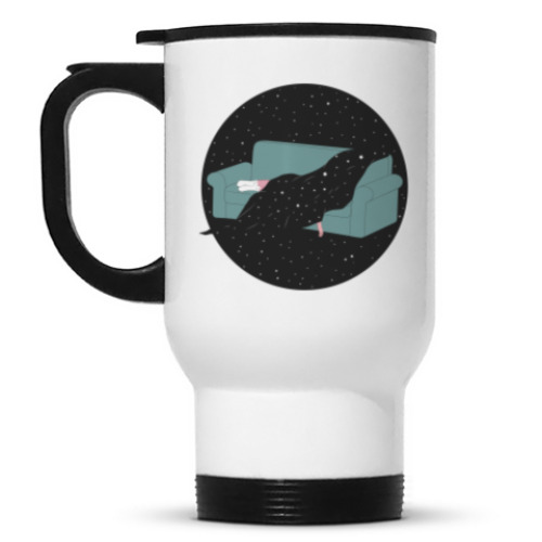 Кружка-термос с принтом Сны