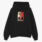 Толстовка худи оверсайз