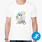 Мужская спортивная футболка