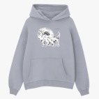 Толстовка худи оверсайз