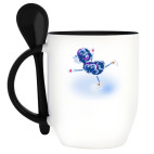 Кружка с ложкой