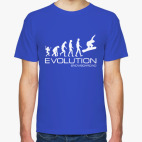 Классическая футболка Evolution snowboarding