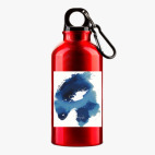 Металлическая бутылка 400 мл UV-DTF