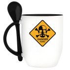 Кружка с ложкой