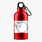 Металлическая бутылка 400 мл UV-DTF