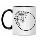 Кружка двухцветная