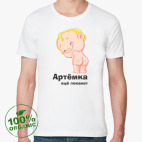 Мужская футболка органик