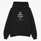 Толстовка худи оверсайз