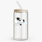 Банка с бамбуковой крышкой