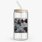 Банка с бамбуковой крышкой