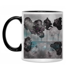 Кружка двухцветная