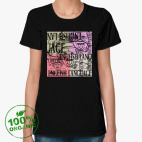 Женская футболка органик