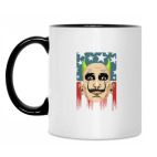 Кружка двухцветная