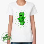 Женская футболка органик