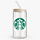 Банка с бамбуковой крышкой