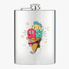 Фляжка стальная