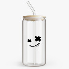 Банка с бамбуковой крышкой