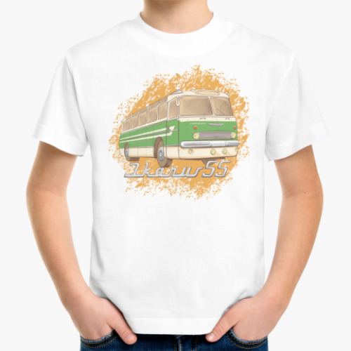 Детская футболка с принтом IKARUS 55