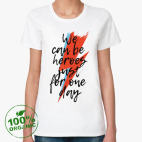 Женская футболка органик