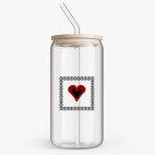 Банка с бамбуковой крышкой