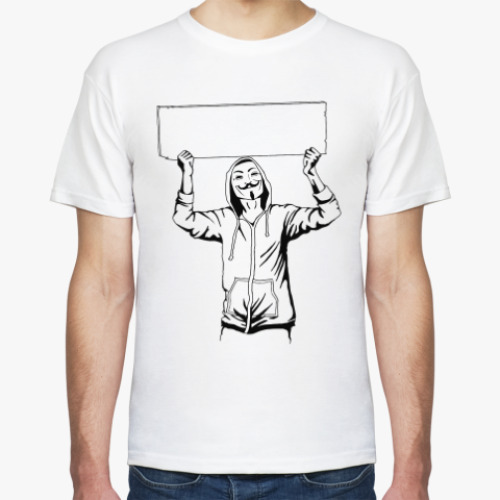 Футболка F**k the System. Напиши сам!