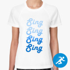 Женская спортивная футболка